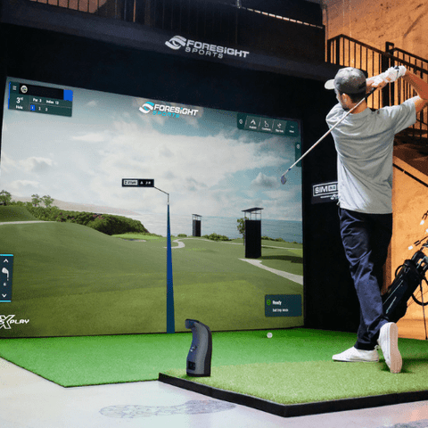 Foresight Sports Sim-in-a-Box: Birdie Plus Package Golf Simulator Enclosure Foresight Sports