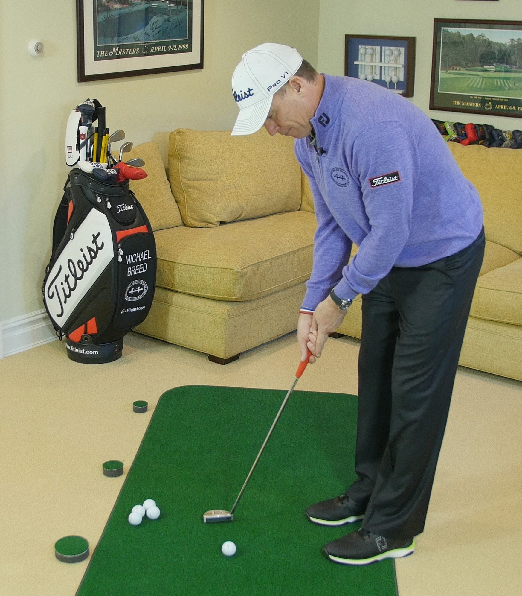 Big Moss Competitor Pro V2 Putting Green & Chipping Mat Putting Green Big Moss