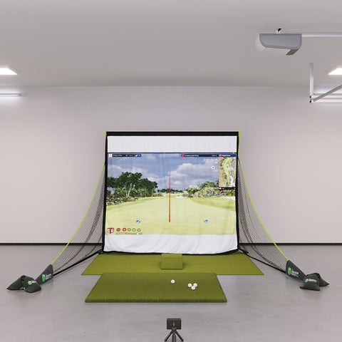 Garmin Approach R10 Bronze Golf Simulator Package Golf Simulator Garmin Fairways Series 5' x 5'