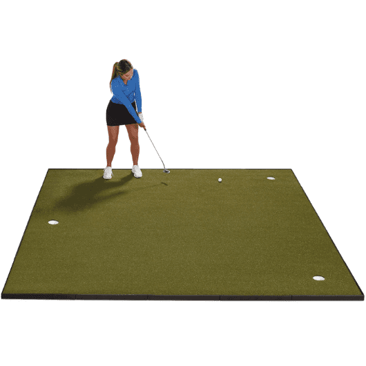 Fiberbuilt Golf 10′ x 10′ Indoor Putting and Chipping Green Putting Green Fiberbuilt