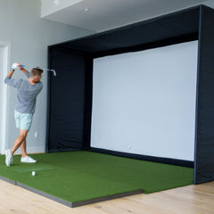 SIG10 Golf Simulator Enclosure Golf Simulator Enclosure Shop Indoor Golf