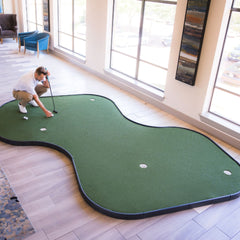 SIGPRO Double Break Putting Green Putting Green Shop Indoor Golf