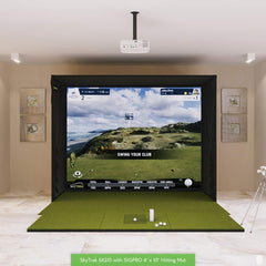SkyTrak SIG10 Golf Simulator Package Golf Simulator SkyTrak SIGPRO 4' x 10' None