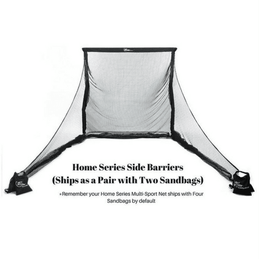 The Net Return Universal Side Barriers - Pro Series V2 and Home Series Golf Net Accessory The Net Return